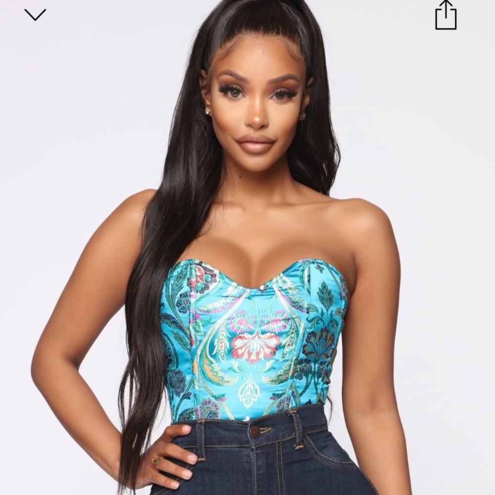 Fashionnova Owned The Night Bustier, fashion nova